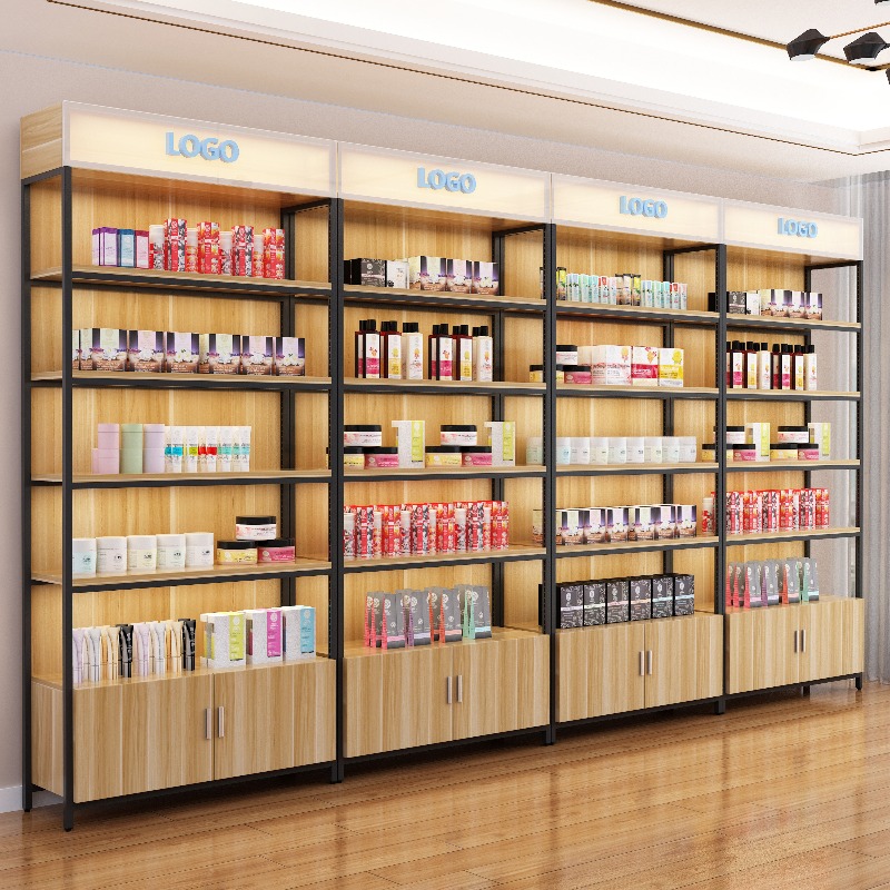 Phone Accessories Cabinet - Armário Expositor Ajustável para Cosméticos, Acessórios