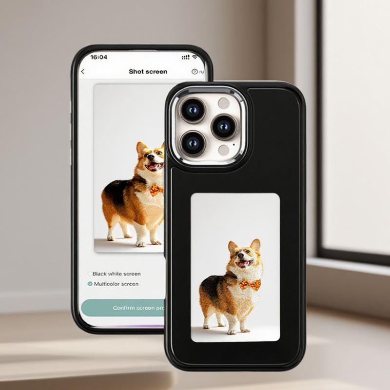 Phone Accessories And Gadgets - Diy e-ink tela caso de telefone