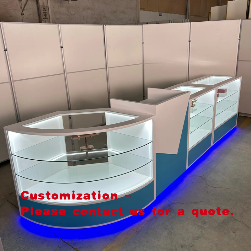Phone Accessories Cabinet - Design de interiores moderno para loja