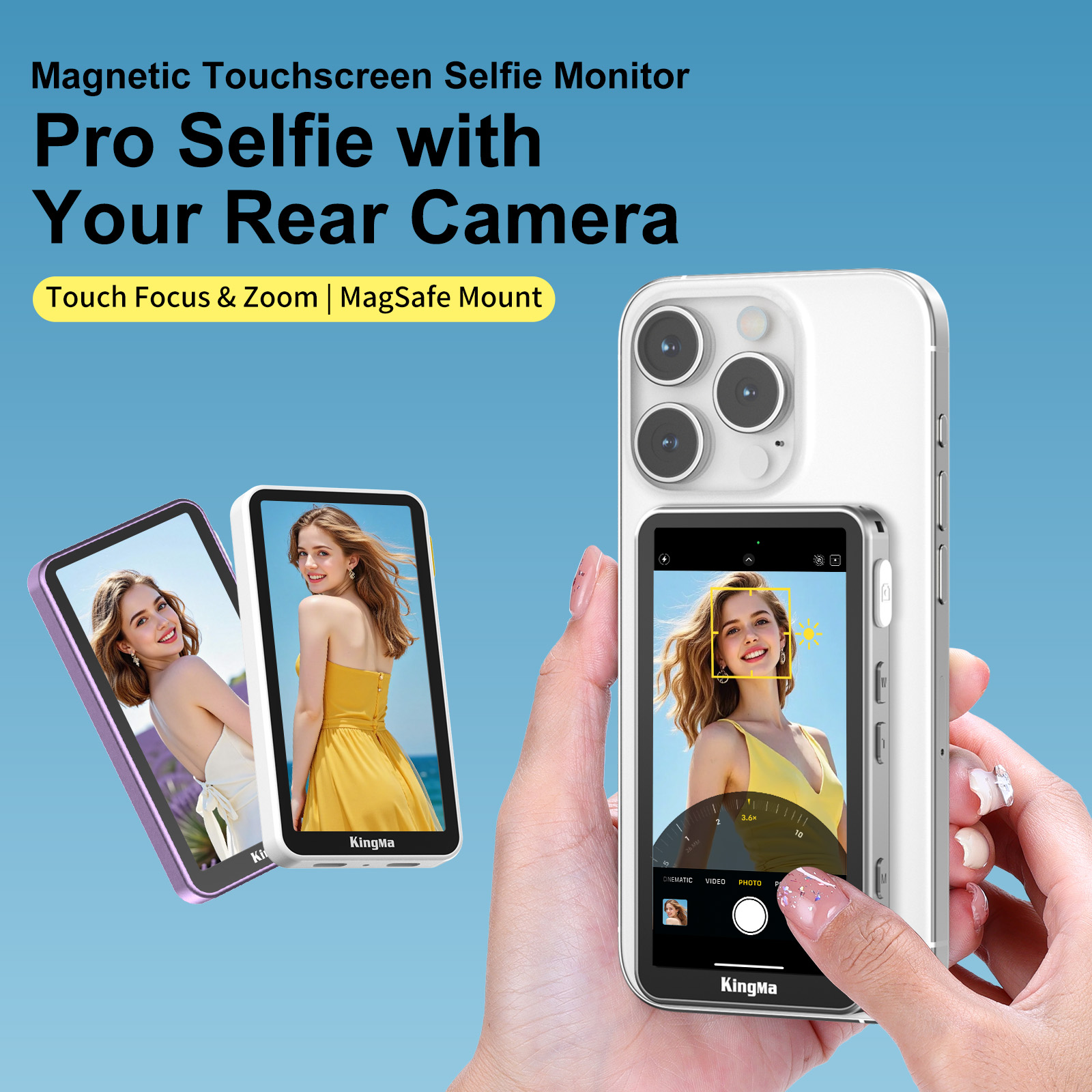 Phone Accessories Display Board - Ph02 ultra telefone vlog selfie monitor