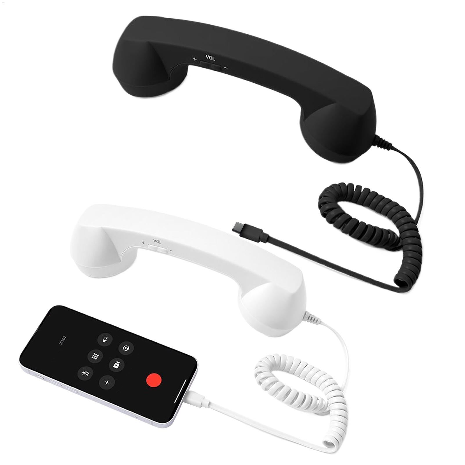 Phone Accessories For Travel - Tipo-c retro adaptador de telefone conversor
