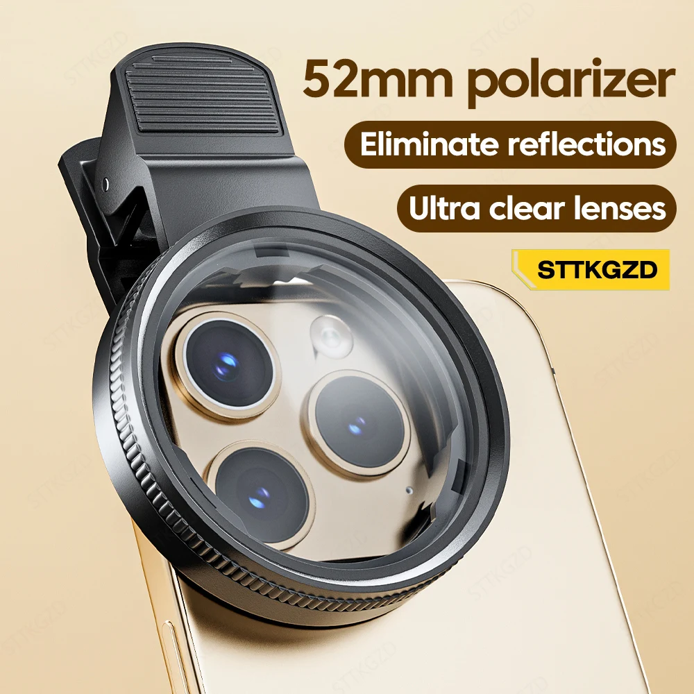 Phone Accessories And Gadgets - Novo 52mm cpl filtro de lente