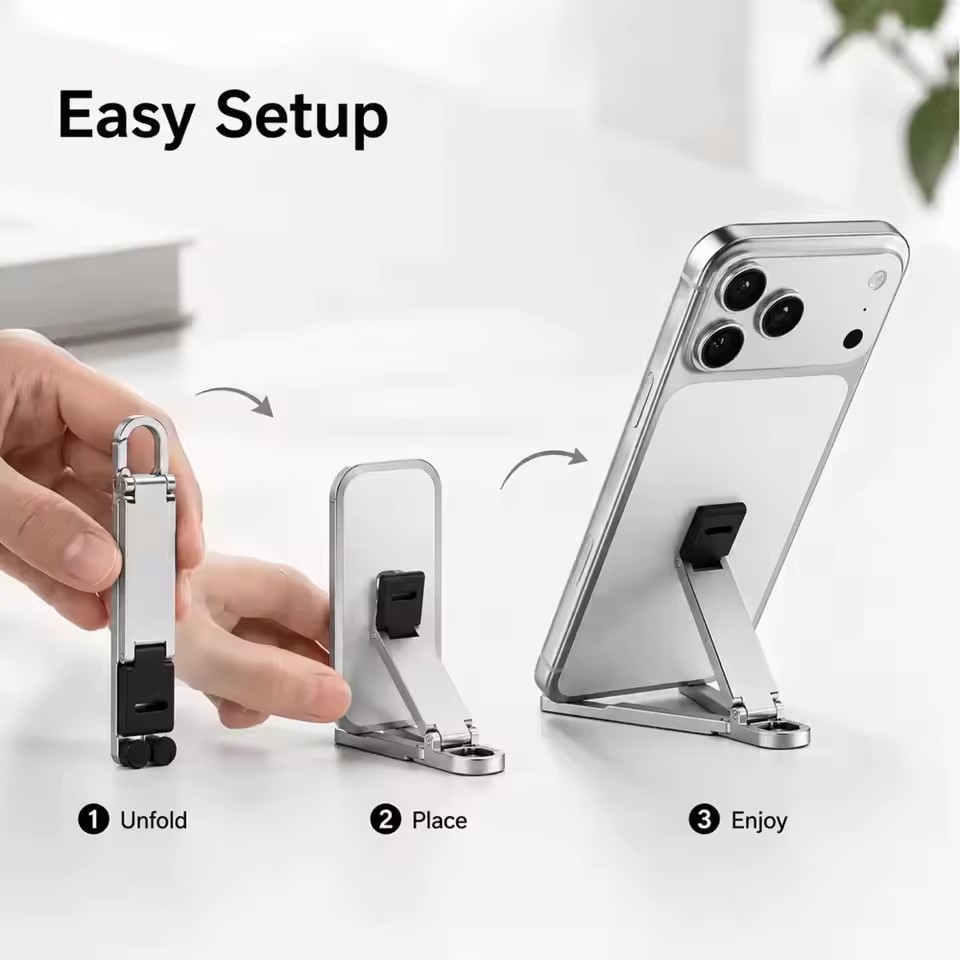 Suporte de Telefone Dobrável p - Phone Accessories For Travel avaliação e preço