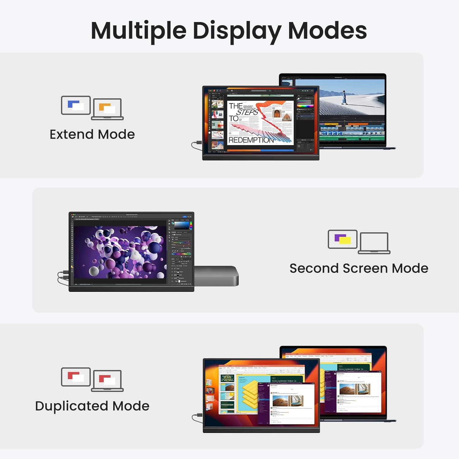 Monitor portátil com tela sens - Phone Accessories Display Board avaliação e preço