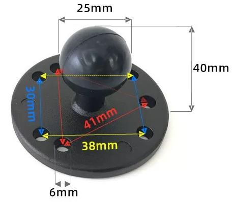 1 Polegada bola cabeça base da - Phone Accessories And Gadgets avaliação e preço