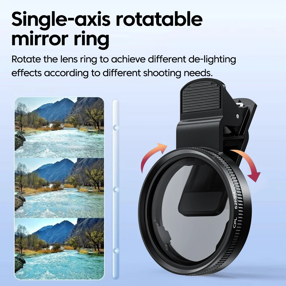 Novo 52mm cpl filtro de lente  - Phone Accessories And Gadgets avaliação e preço